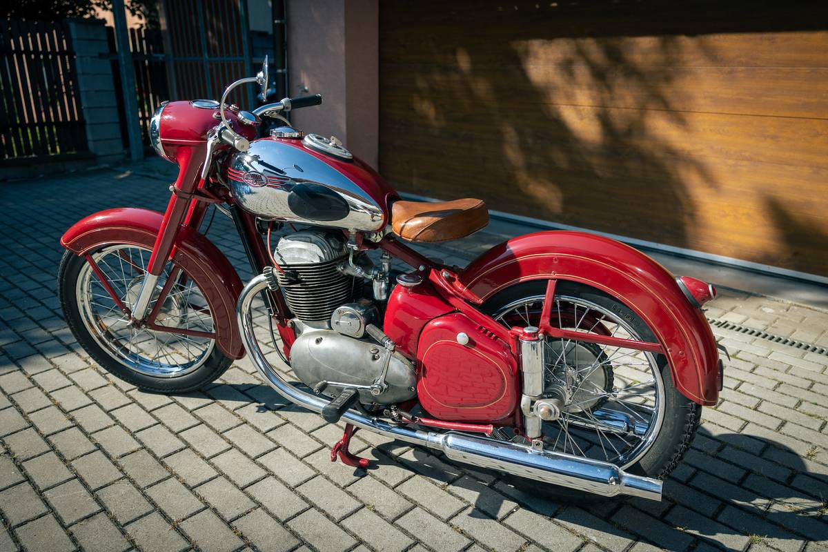 Jawa 500 OHC typ 15/00.