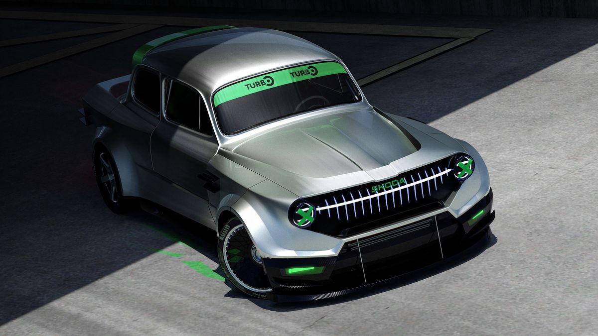 Francouzský student designu udělal z původní Škody Octavia agresivně vyhlížející sporťák. Co na něj říkáte?
