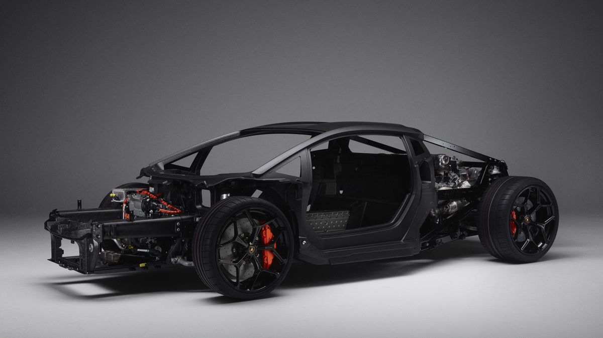 Odhalování tajemství nového Lamborghini pokračuje. Tentokrát vidíme karbonový monokok