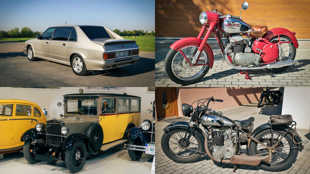 Podzimní Retro Garáž bude nejdražší v historii! Do dražby míří půllitry Jawa či Praga a Tatra T700!
