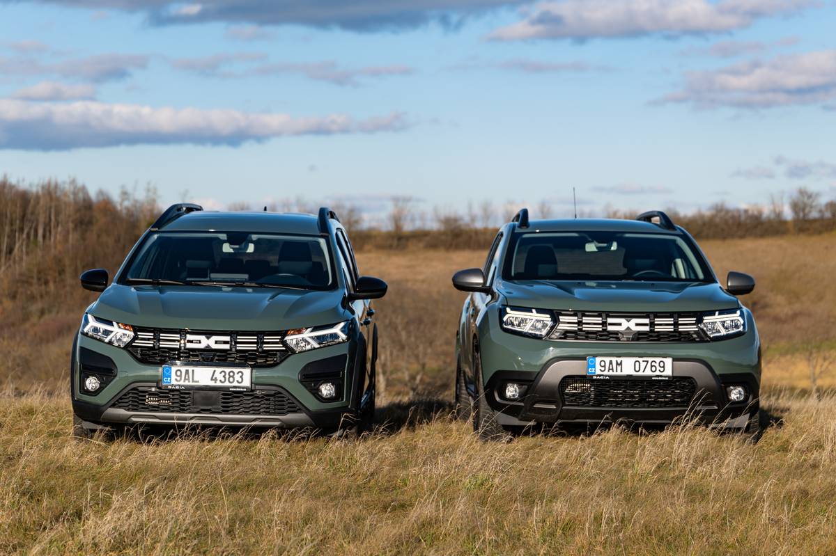 Dacia Duster a Dacia Jogger
