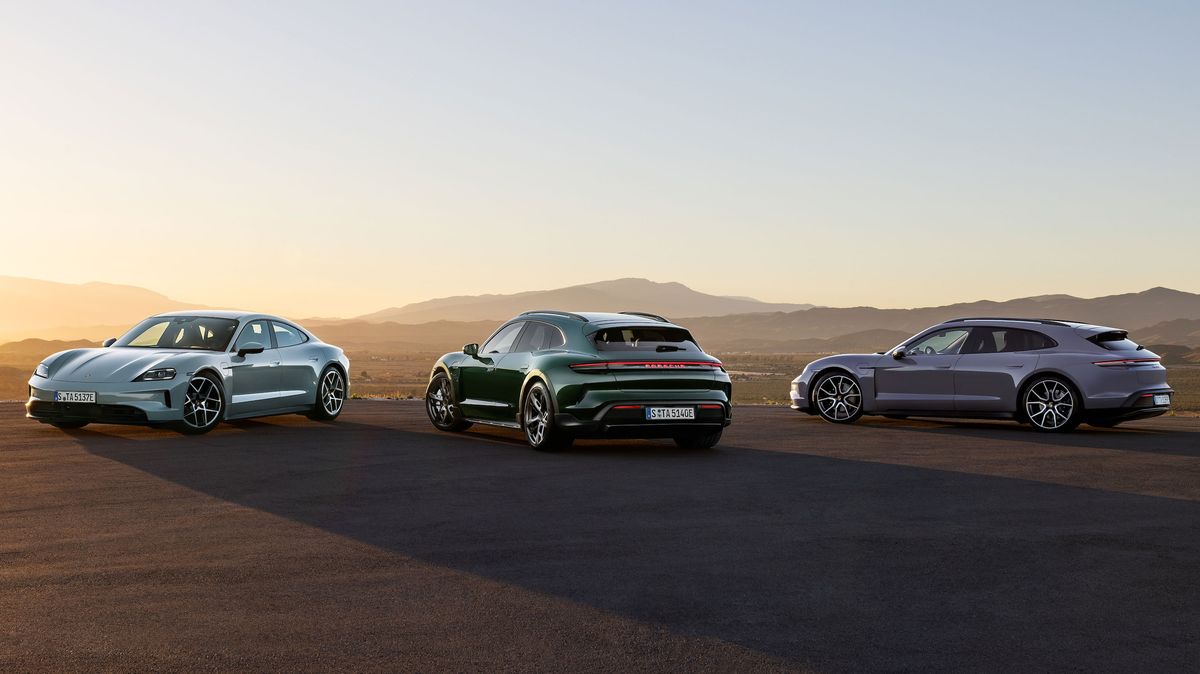 952 koní, dojezd 700 km a superrychlé nabíjení. Omlazené Porsche Taycan nastavuje laťku hodně vysoko