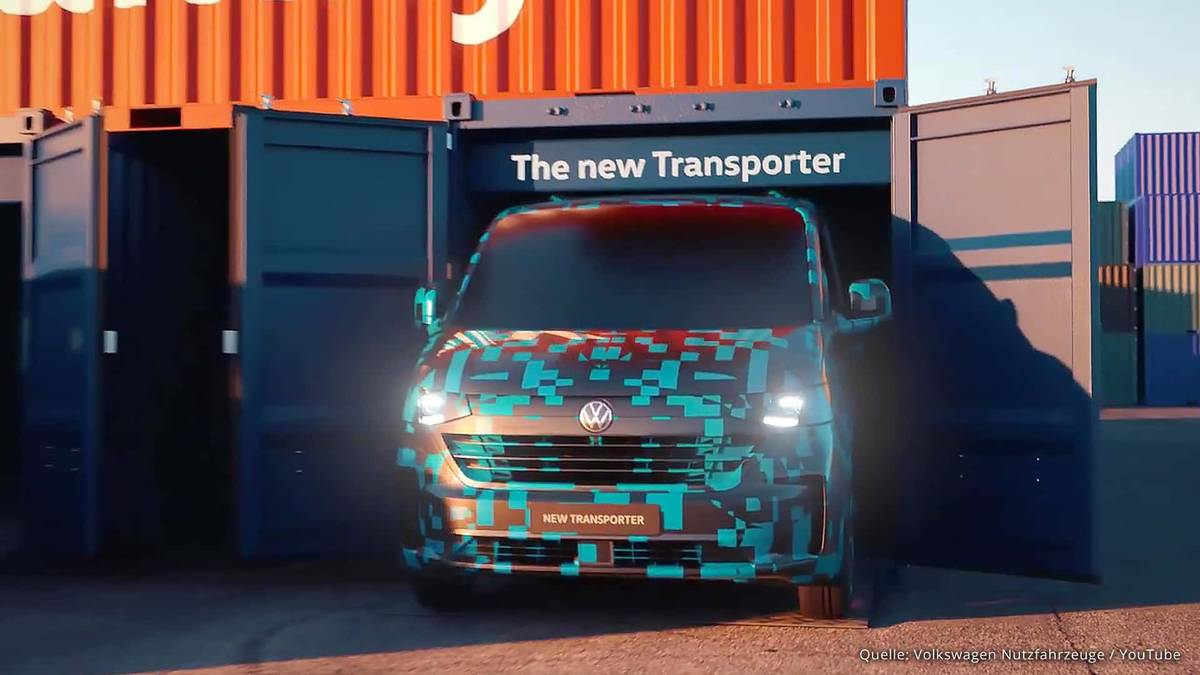Foto: Nový VW Transporter poprvé vykoukl na svět! Pořád má diesel a ...