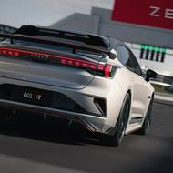 Zeekr 001 FR a Kimi Räikkönen.