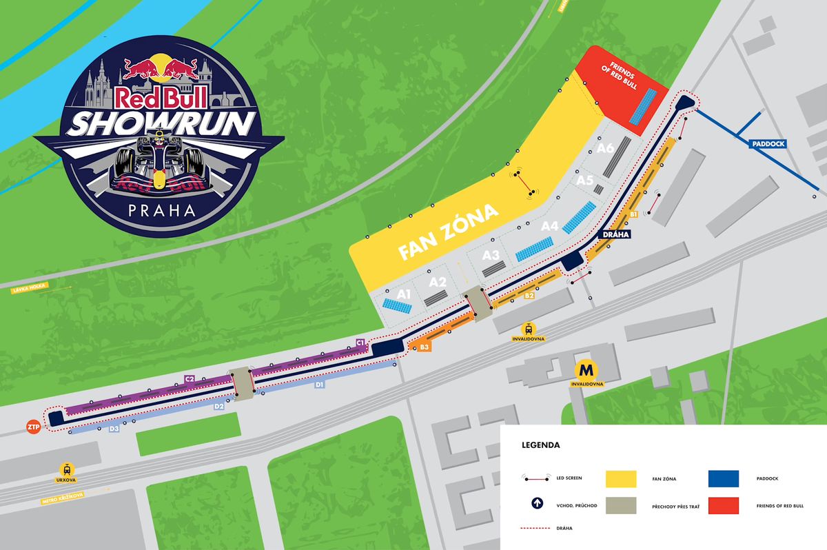 Red Bull Showrun v Praze 2024 Datum, program, místo