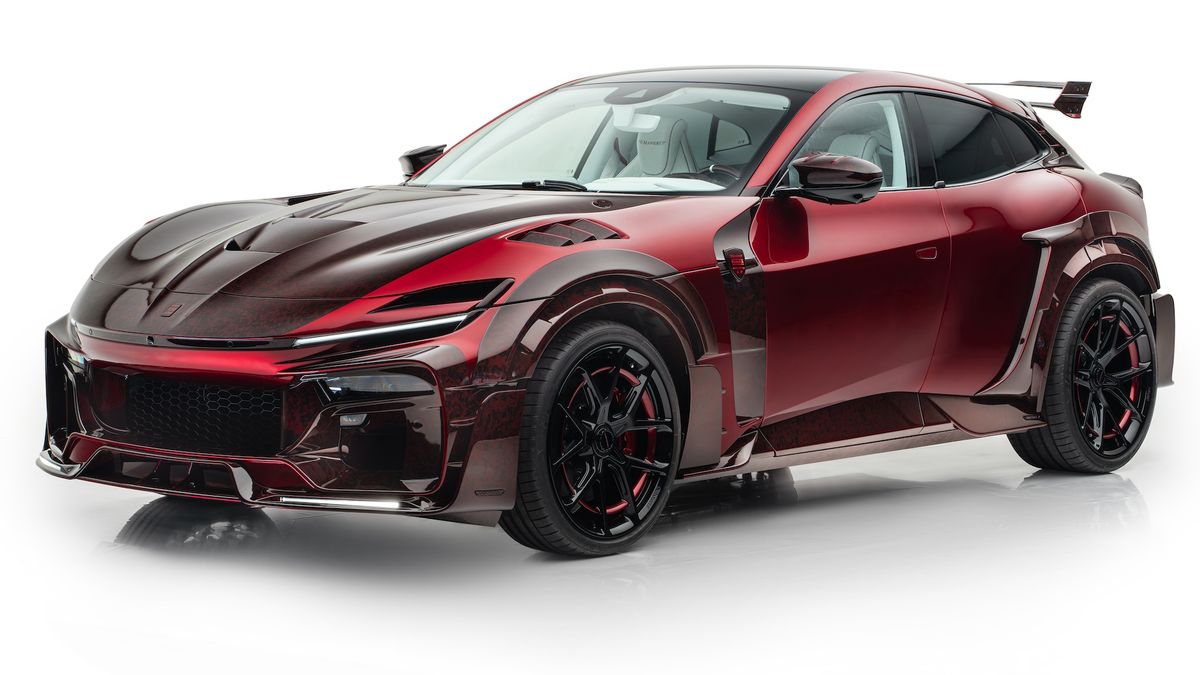 Tohle je jedna z nejhorších věcí, co kdy kdo autu udělal. Mansory znesvětilo původně krásné Ferrari Purosangue