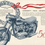 Jawa 500 OHC byla v roce 1956 inzerována jako motocykl pro sportovce a vítěz mezinárodních závodů v Nizozemsku a Švýcarsku