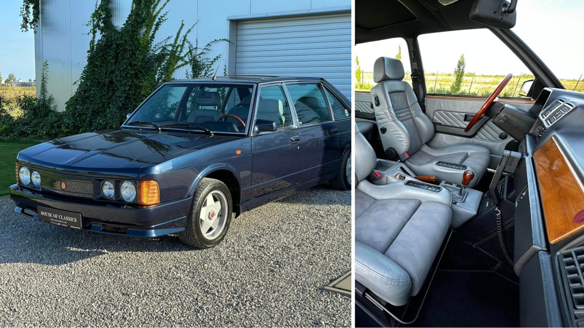 K mání je vzácná Tatra 613-4 Mi Long se zajímavou výbavou a zdokumentovanou historií. Má sedačky od Recara, připravte si balík