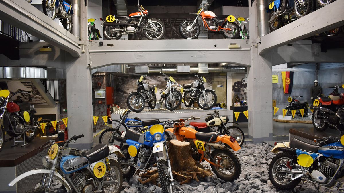 Slavná éra MZ dávno skončila, z motocyklové továrny v Zschopau se stalo krásné muzeum