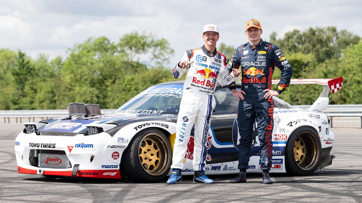 Max Verstappen se učí driftovat! Než se rozkoukal, zhasl úřadujícímu mistrovi světa motor