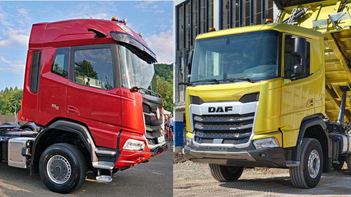 Že je Tatra Phoenix dvojče náklaďáku DAF XDC? Jenom na první pohled, česká novinka nabídne hned několik technických trumfů