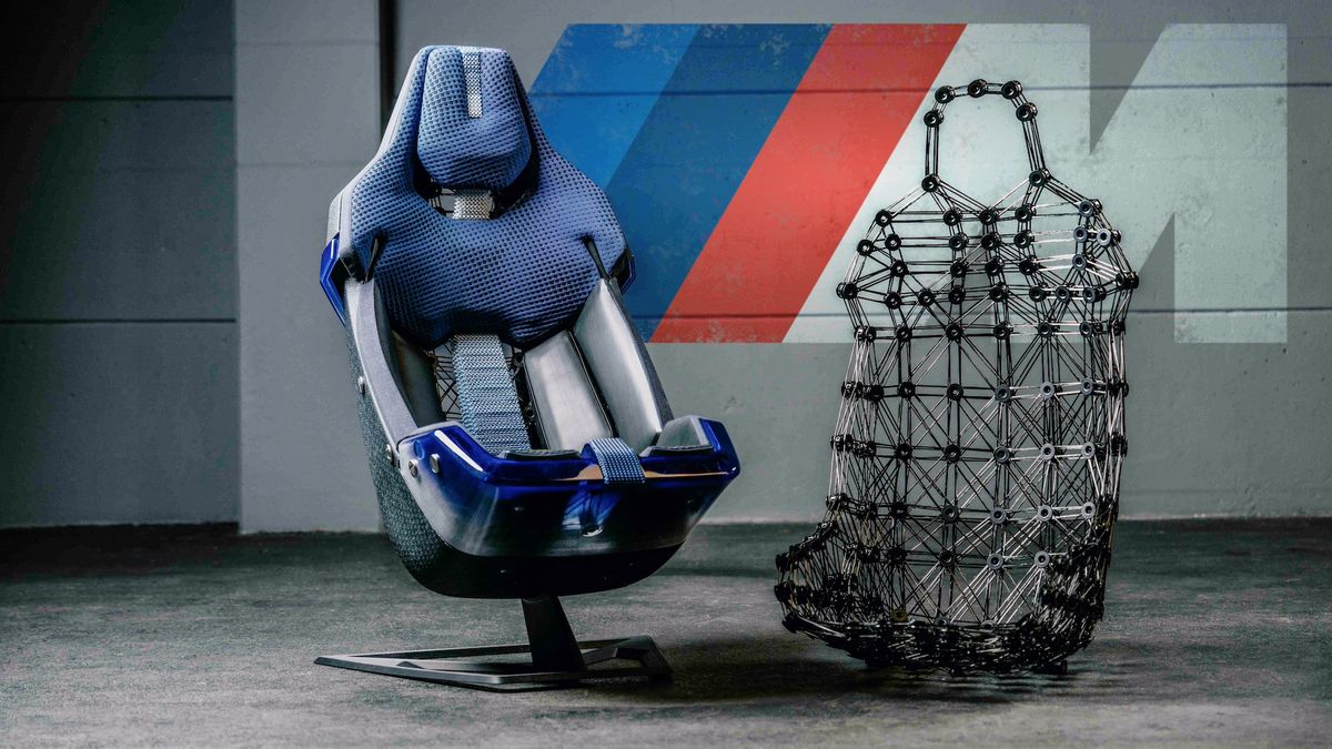 Zázračné posezení od BMW: Nová anatomická sedačka má revoluční konstrukci a je z přírodních materiálů