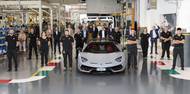 Lamborghini Aventador SVJ Roadster s pořadovým číslem 10 000