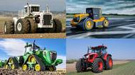 Nej traktory světa: Největší váží 50 tun, nejrychlejší umí 200 km/h, nejdražší stojí 13 milionů Kč