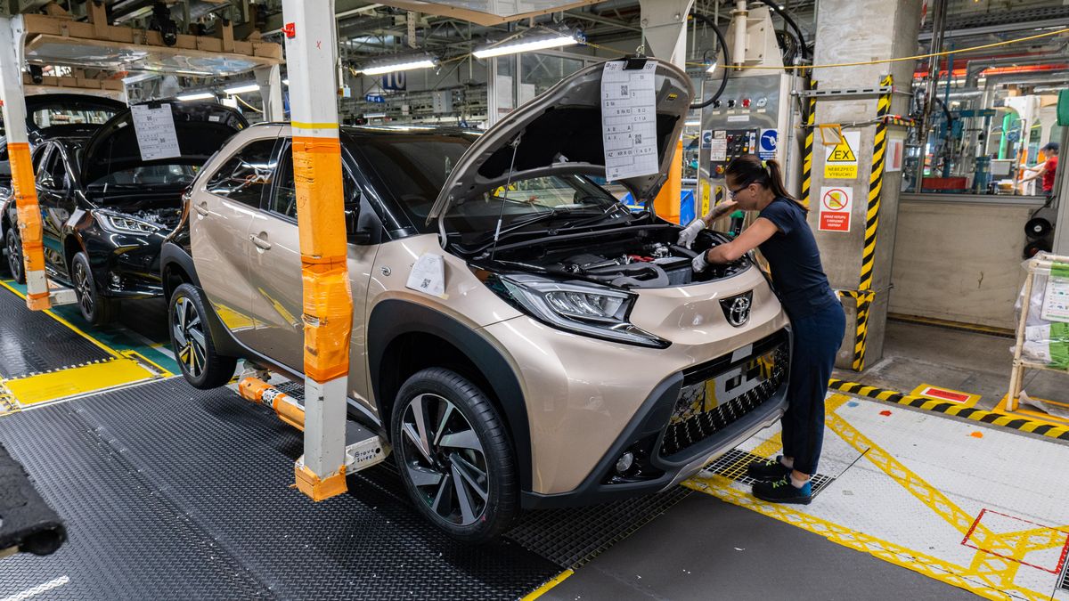 V Kolíně překonali všechna očekávání, produkce vozů Toyota jela loni na plné obrátky