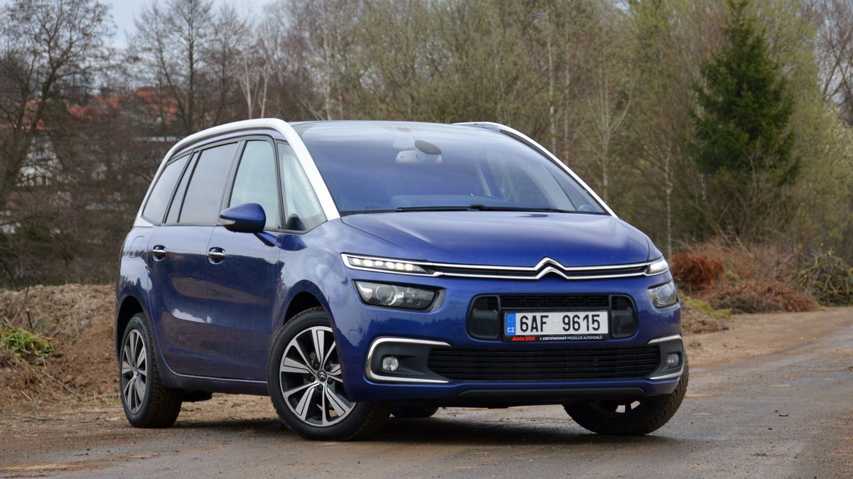 Sedm míst za 300 tisíc? Moc lepších ojetých MPV, než je Citroën Grand C4 Picasso, za ty peníze neseženete