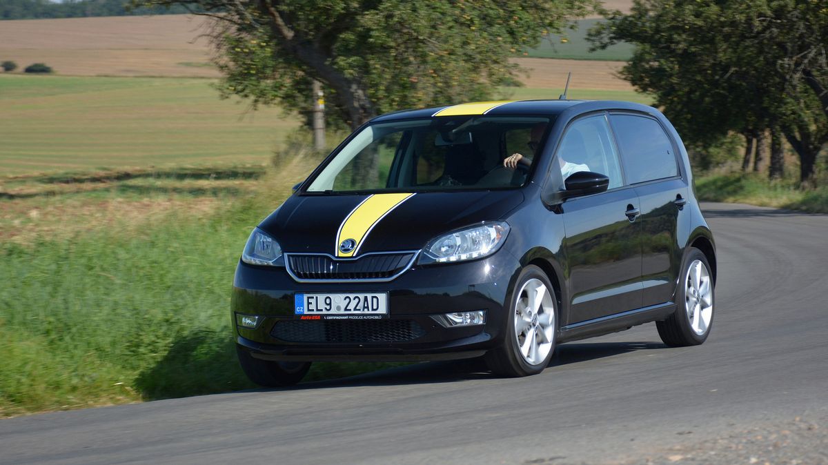 Test ojetiny Elektrická Škoda Citigo-e iV ujede 300 km