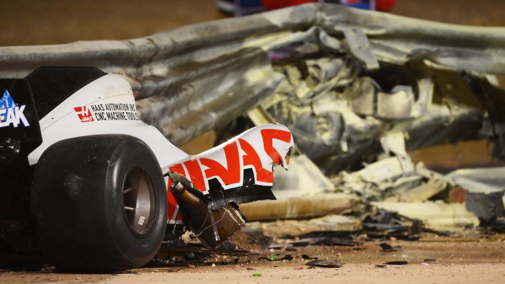 Krůček od smrti: Ohořelý vrak F1 bude v muzeu připomínat den, kdy se Romain Grosjean podruhé narodil
