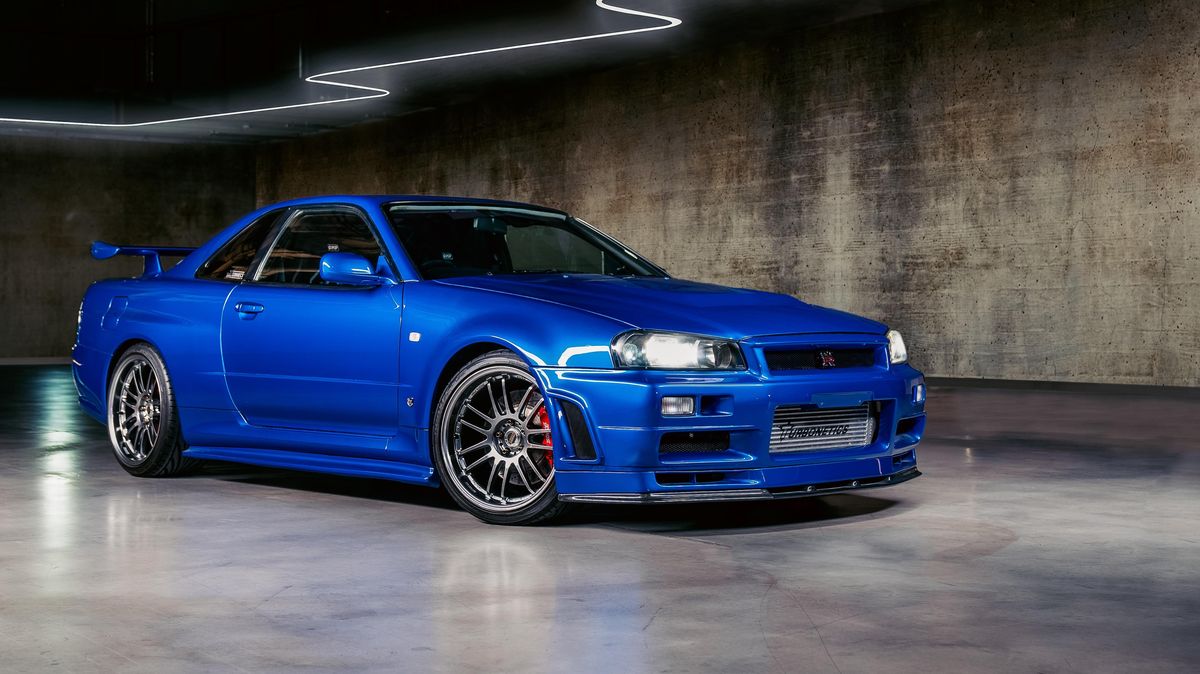 Hvězda Rychle a zběsile na prodej: Do dražby jde Nissan GT-R herce Paula Walkera