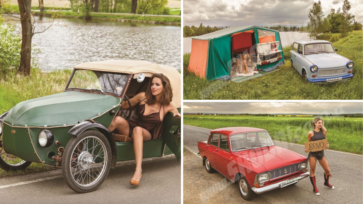 Může být Velorex sexy? V tomto kalendáři může. Stejně jako další automobilové legendy ze socíku