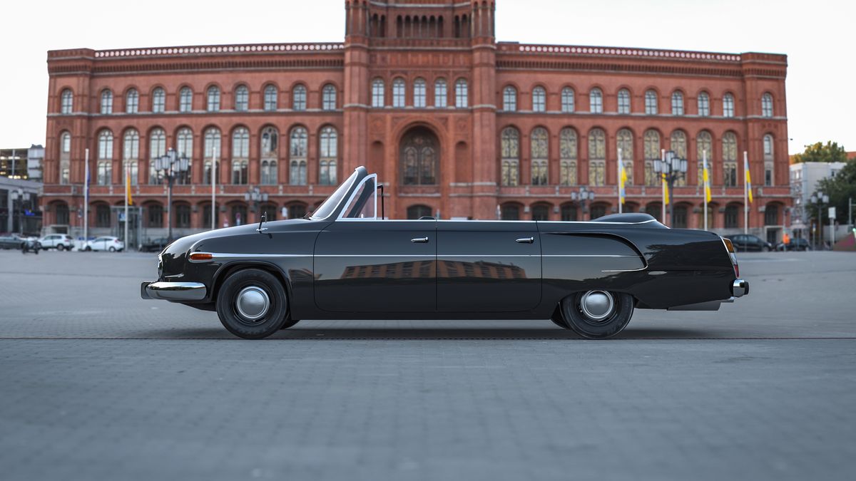 Tatra, která nikdy neexistovala: Navrhli jsme ikonickou T603 jako otevřený kabriolet