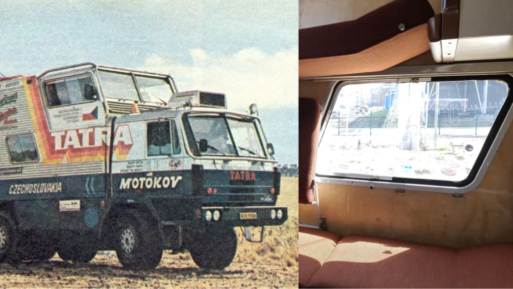 Legendární Tatru 815 GTC kolem světa zná snad každý. Víte ale, jak vypadá uvnitř? Většina unikátního vybavení pocházela z Československa