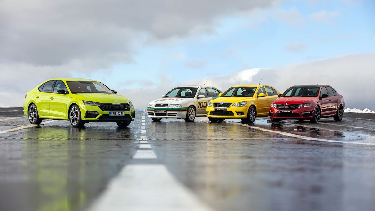 Nejrychlejší Octavia slaví 23 let: RS se skvělým 1.8 20V Turbo začínalo na 180 koních, dnes jich má 245