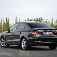 Audi A3 sedan.