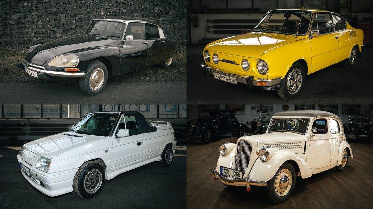Favorit bez střechy, původní 110 R nebo Fantomasův citroën: Jarní Retro Garáž bude největší v historii