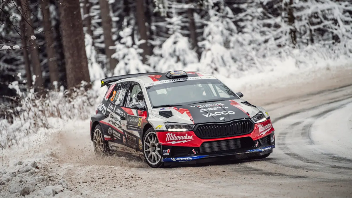 Monte-Carlo-rallyet begynner.  Tsjekkerne mangler ikke i starten