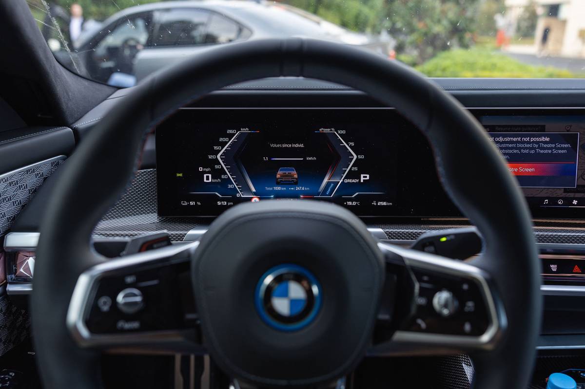 BMW i7 M70 xDrive.