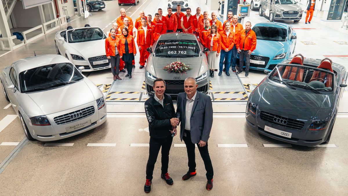 Audi TT to má za sebou, tohle je poslední kus. Ikonický sporťák končí po 25 letech