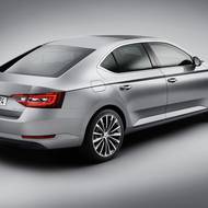 Škoda Superb třetí generace.