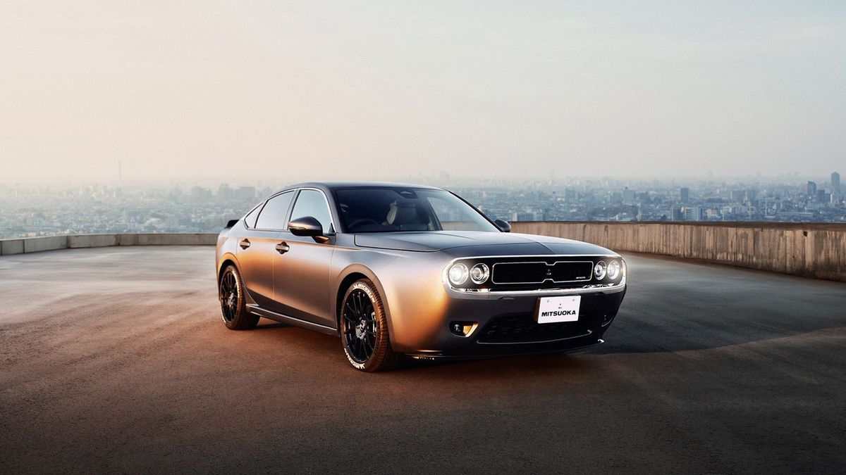 Osmiválcový americký muscle car? Ne, to zase jednou hráblo Mitsuokovi a ze Civicu udělal… něco