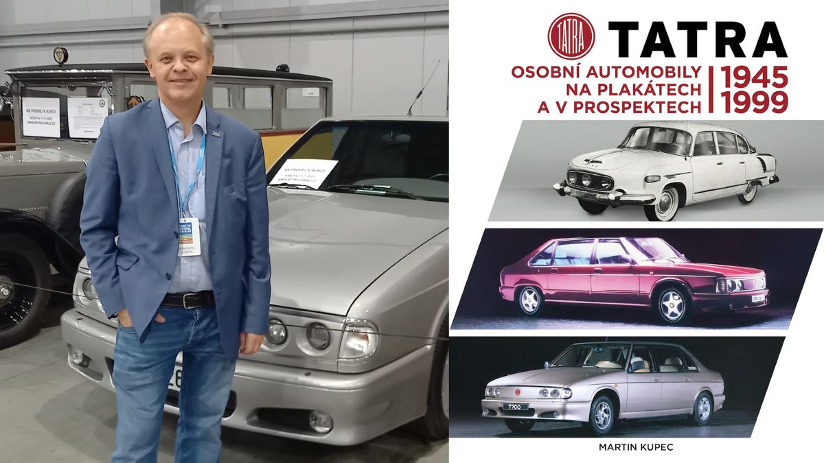 Unikátní pohled na plakáty a prospekty Tatra: Nová kniha mapuje historii legendárních československých osobních aut