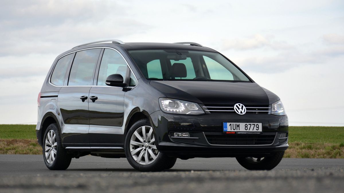 Ojetý VW Sharan umí být příšerná past. Najít hezký kus dá hodně práce, motor 1.4 TSI má mizernou pověst