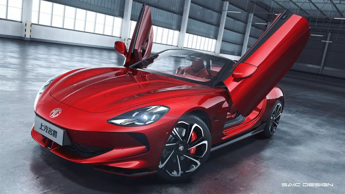 Zábava na baterky: Roadster MG Cyberster slibuje stovku pod tři sekundy a dojezd 800 km