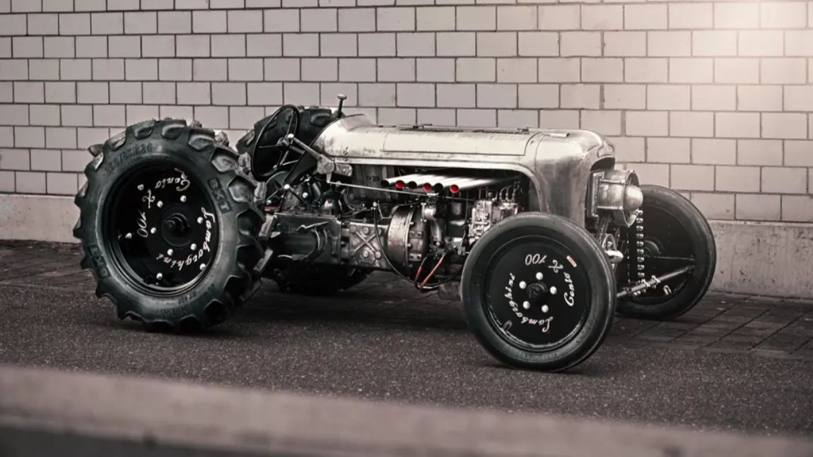 Jeden z pěti vyrobených speciálů Lamborghini na prodej! Ano, je to traktor. A vyjde na miliony