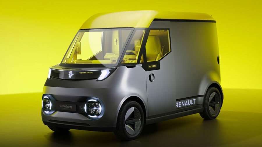 Renault oživuje svoji Škodu 1203. Dodávka Estafette má geny Volva a palubní rozhraní jako v mobilu