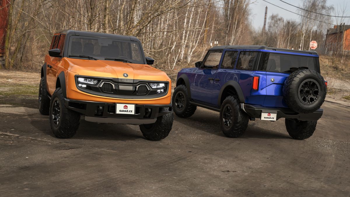 Takto by vypadal český pravověrný off-road z Mladé Boleslavi. Oživili jsme Škodu Trekka a přidali i užitkovou verzi!