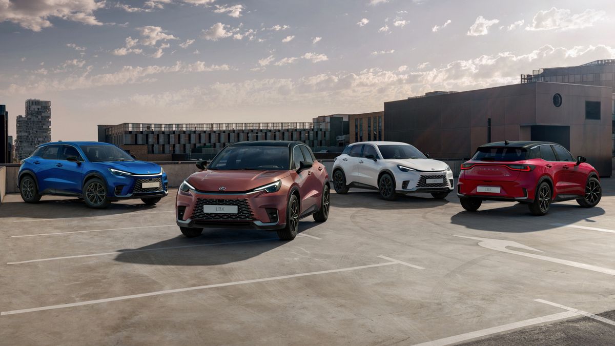 Velká dávka stylu v kompaktním balení: Luxusní crossover Lexus LBX si můžete upravit podle vkusu