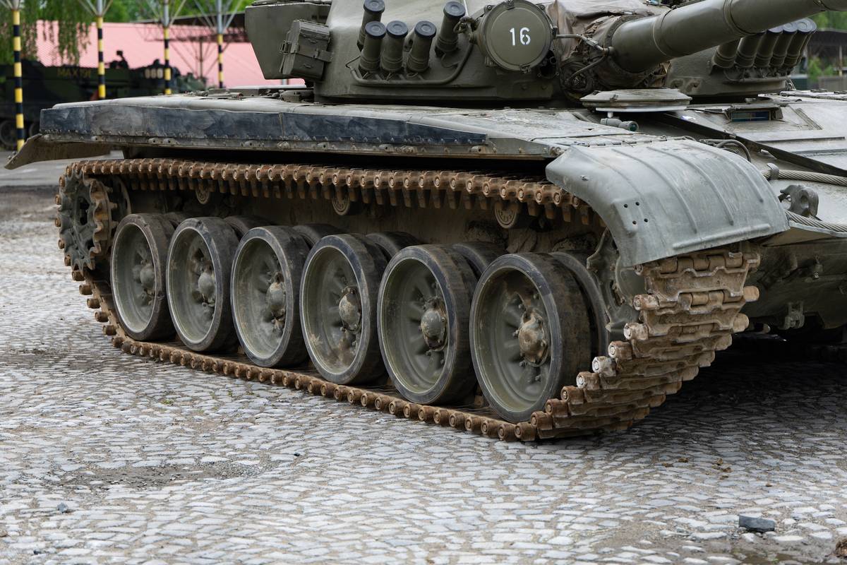 Tank T-72 M1.