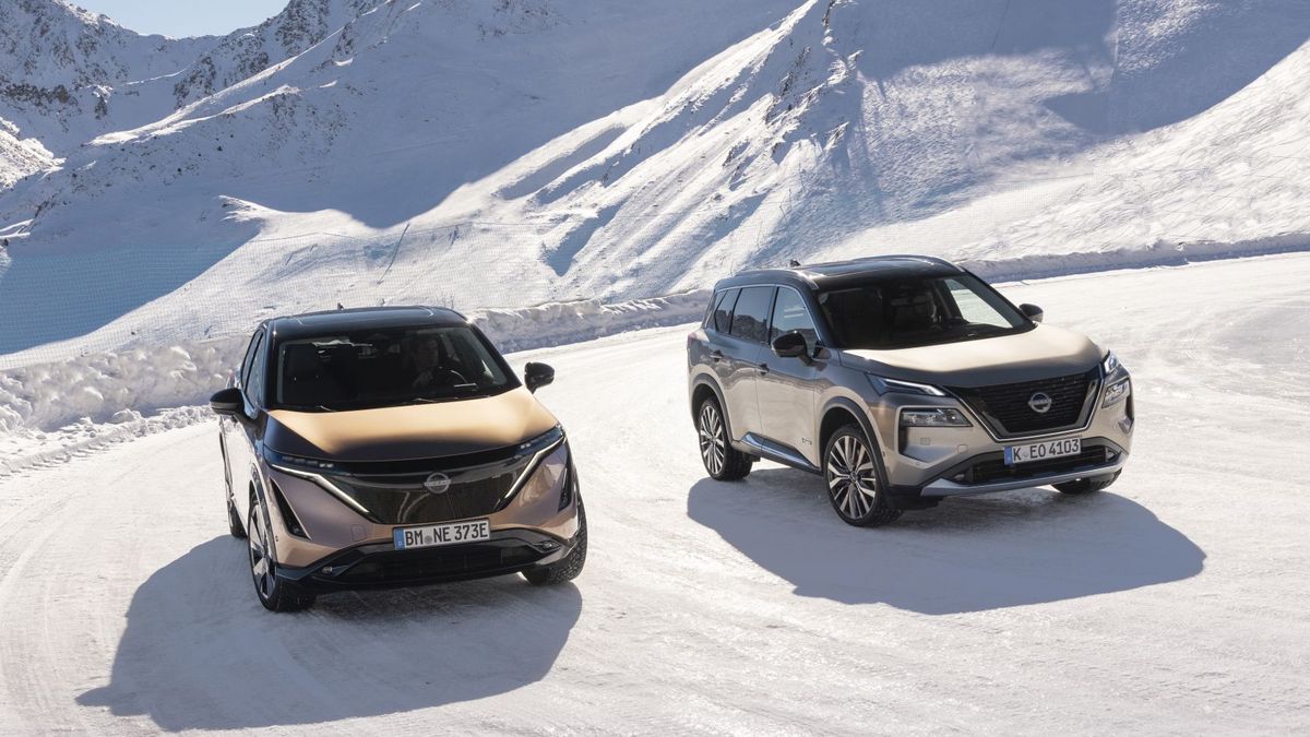 Zábava a jistota na sněhu a ledu: Za volantem elektrických čtyřkolek Nissan e-4ORCE