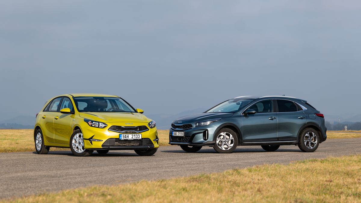 Tříválec versus čtyřválec, hatchback versus crossover: Kia Ceed a XCeed tváří v tvář