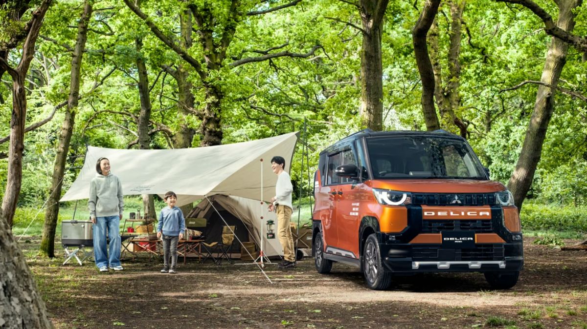 Nejroztomilejší obytňák? Mitsubishi Delica Mini s tovární obytnou vestavbou a pohonem 4×4