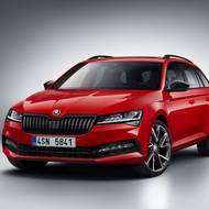 Škoda Superb třetí generace.