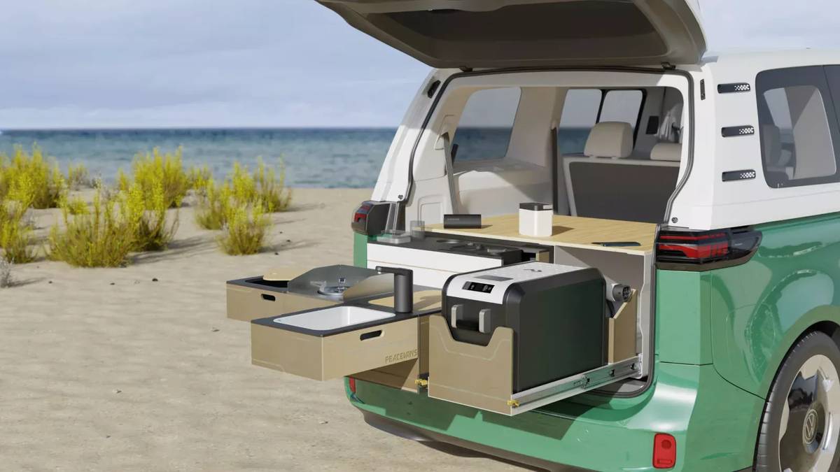 Volkswagen ID.Buzz s vestavbou od Peace Vans.