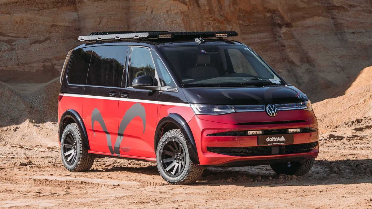 VW Multivan T7 jako terénní drsňák upravený německými specialisty