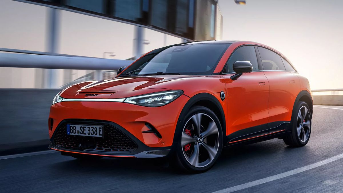 Smart míří vysoko. Jeho nové elektrické SUV má jít po krku Tesle Model Y