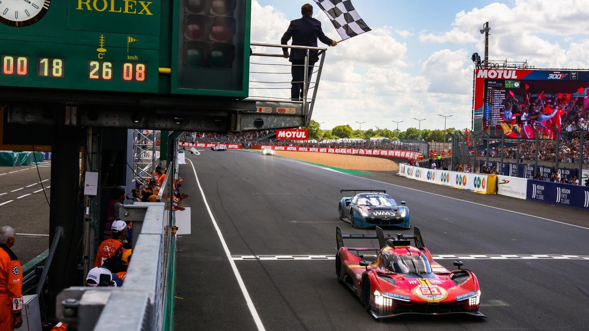 Úžasný příběh v Le Mans. Stý ročník nejslavnějšího 24h závodu vyhrálo po 58 letech Ferrari!